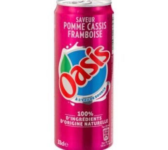 Oasis Appel &Zwarte Bessen 
              24x33cl