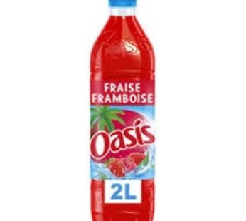 Oasis Aarbei Framboos 
              6x2l