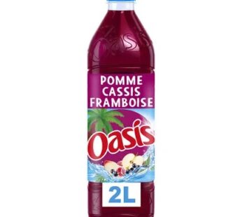 Oasis pomme cassis framboise 
                         2lx6